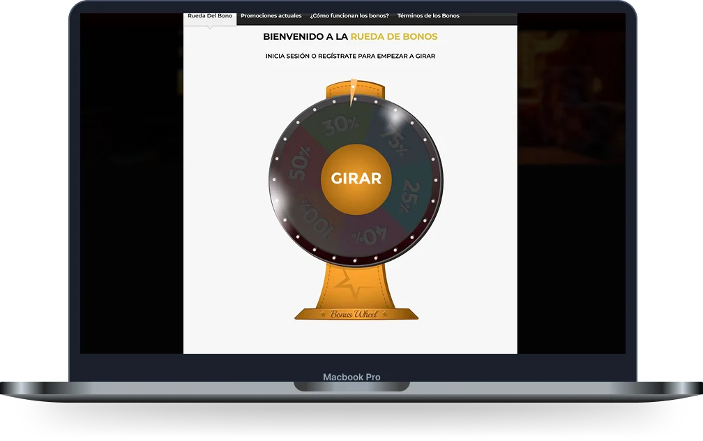 Rueda de bonos Unique Casino Unique Casino rueda de bonos con premios y giros promocionales